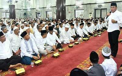 Gubernur Sumut Ajak Umat Islam Teladani Rasulullah