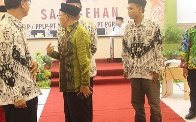 Pimpinan PT PGRI se-Jatim Gelar Serasehan di Sumenep