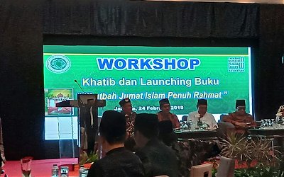 Sebarkan Islam Rahmat, LPBKI MUI Gelar Workshop dan Launching Buku Khatib