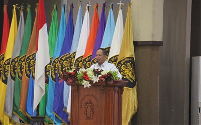 Didepan Ribuan Mahasiswa, Menristek Minta tidak Gunakan Ijazah Hanya untuk Kerja