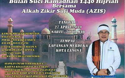 Menyambut Bulan Suci Ramadhan di Kota Langsa Digelar Tausyiah dan Zikir Akbar