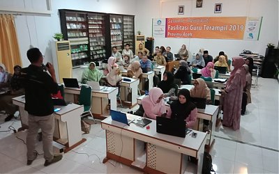 32 Guru SMA dan SMK di Aceh Dilatih TIK