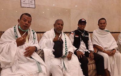 Jamaah Calon Haji Aceh Kloter 1 Laksanakan Umrah Wajib