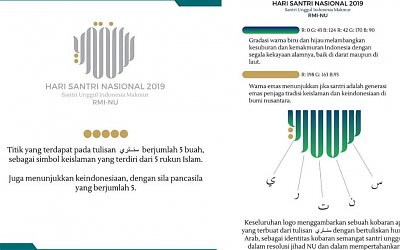 Ini Makna Filosofis Logo HSN 2019 yang Dinyatakan Menang PP RMI NU