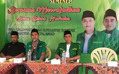 Ansor Sumenep Cetak Kader Anti Narkoba Setiap Desa