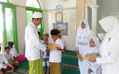 Santri Rajin Shalat Berjamaah, Dapat Penghargaan di Momentum HSN 2019