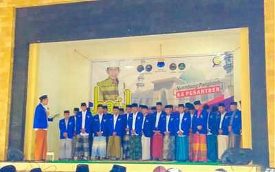 Kali Pertama Sejak Berdiri, PK PMII Guluk-Guluk Dilantik di Pesantren