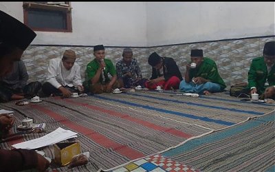 Jelang Pelantikan, PR GP Ansor Basoka Gelar Rapat dan Tahlil Bersama