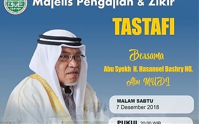 Al-Mursyid Abu MUDI Isi Pengajian Akhir Tahun MPZT Aceh di Masjid Raya Baiturrahman