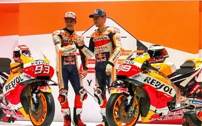 Motor Balap Marquez dan Lorenzo Resmi Meluncur