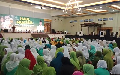 Haul Muassis NU Sumenep, Ketua PWNU Jatim, KH. Marzuki Mustamar Minta Waspada Ambil Mantu