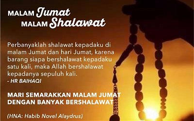 Memperbanyak Shalawat Malam Jum'at