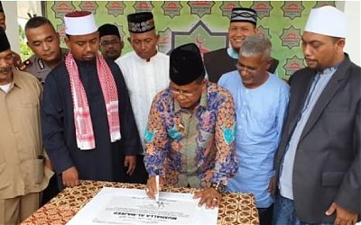 Wali Kota Banda Aceh dan Syeikh Nasir Resmikan Dayah Mini Darussalam