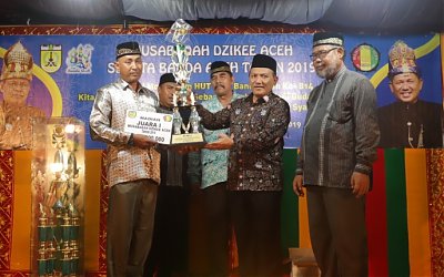Ini Pemenang Dzikee Aceh Tingkat Kota Banda Aceh