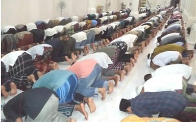 Tarawih Malam Pertama di Masjid Al-Istiqamah Pidie Jaya Dipadati Jamaah
