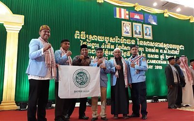 Delegasi BKPRMI Aceh Hadiri Iftar With Muslim Cambodia