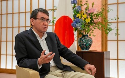 Taro Kono: Tokyo Siap Menengahi Konflik Israel-Palestina