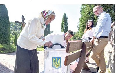 Negara Ukraina Menggelar Pemilu Sela