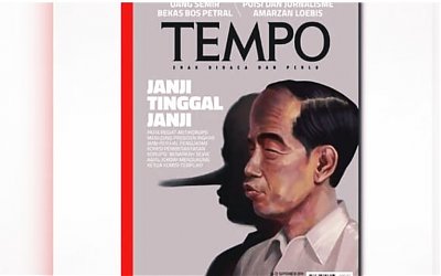 Dikecam Masyarakat, Foto Mirip Jokowi Jadi Cover Majalah Tempo