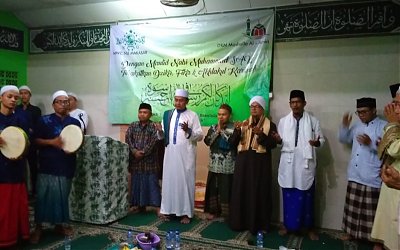 Perkuat Paham Aswaja, MWC NU Makasar Gelar Lailatul Ijtima dan Maulid Nabi