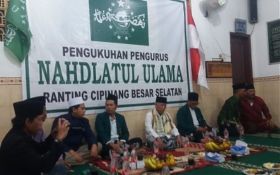 Pelantikan Ranting NU CBS Jatinegara, PCNU Jaktim Buka Diskusi Tentang Program