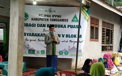 IPNU - IPPNU Tanggamus muliakan Bulan Ramadhan Dengan Berbagi