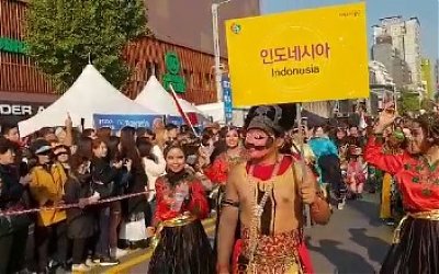 Membanggakan, Indonesia Masuk Tiga Besar di Ajang Itaewon Global Village Festival 2018