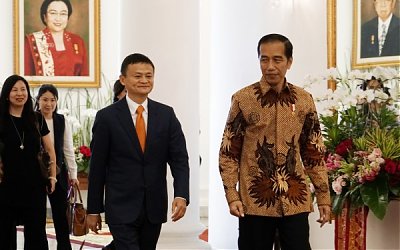 Di Bogor, Presiden Jokowi dan Jack Ma Diskusikan Penguatan SDM dan Peningkatan Ekspor ke RRT