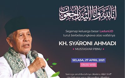 Mustasyar PBNU KH. Sya'roni Ahmadi Wafat