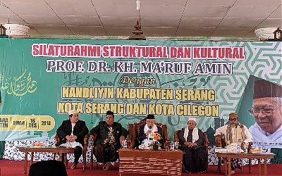 KH. Ma'ruf Amin Kembali Sapa Masyarakat Banten