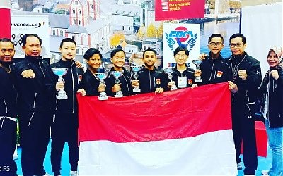 Tim Karate Indonesia Berhasil Sabet 10 Medali Emas dari Belgia