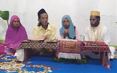 Santri Goes To Papua: Khataman Juz 'Amma Santri Madrasah Al-Ibriz Iru Nigeiyah