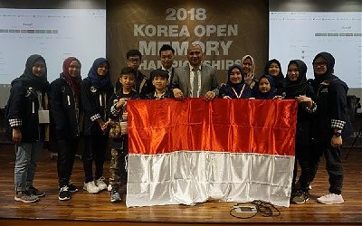 Hebat, Kompetisi Daya Ingat Dunia Pelajar Indonesia Juara 2