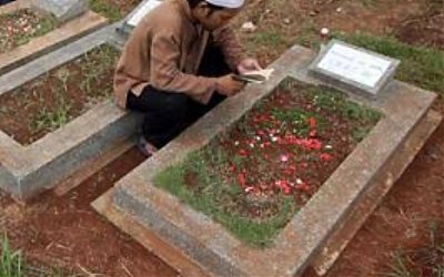 Larangan Duduk di Atas Kuburan
