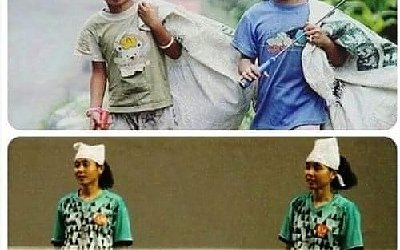 Lena dan Leni Tak Putus Nyali....