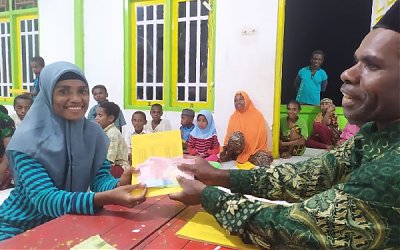 Kisah Santri Papua Menabung untuk Hari Raya Idul Fitri