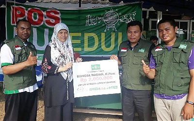 NU Peduli Akan tetap Konsisten Salurkan Bantuan Untuk Pengungsi