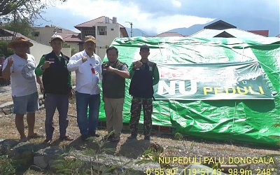 Kerja Cepat Tim NU Peduli di Palu Diapresiasi
