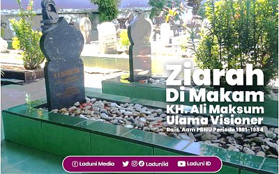 Ziarah di Makam KH. Ali Maksum, Ulama Visioner, Rais 'Aam PBNU Periode 1981-1984