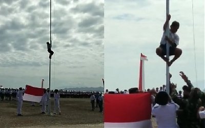Aksi Heroik Joni yang Viral di Medsos Menuai Penghargaan