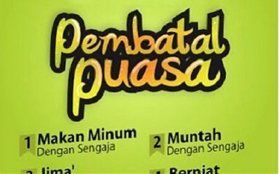 8 Perkara yang Bisa Membatalkan Puasa