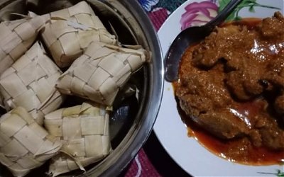 Pertengahan Ramadhan, Ketupat Qunutan Tradisi Masyarakat Lampung