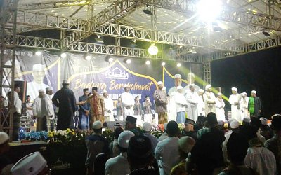 Diawali Baca Fatihah, Ribuan Nahdliyin Pamekasan Gemakan Shalawat