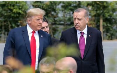 Trump dan Erdogan Kompak Pertimbangkan Bangun Zona Keamanan di Suriah