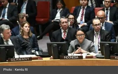 RI Perjuangkan Hak Palestina di Debat Dewan Keamanan PBB