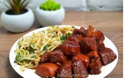 Makan Siang dengan Sajian Beef Teppanyaki dan Cah Kangkung, Enaknya Nampol!