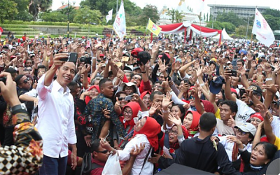 Joko Widodo : Saya Kurus tapi Tidak Takut Membela Kepentingan Bangsa