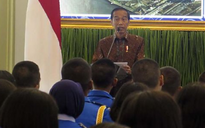 Siswa SMA Taruna Nusantara Diminta Presiden Jokowi Berani Lawan Hoax