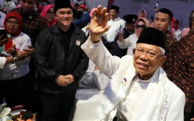 KH Ma'ruf Amin Pendekar Silat, Jawara Betawi Dukung Jokowi