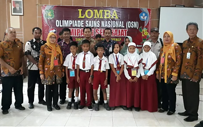 Pelajar SD Masalembu Penuh Semangat Ikuti OSN Tingkat Kabupaten 2019